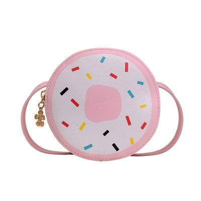 Lovely Children's PU Leather Red Messenger Bag Cute Girls Cartoon Shoulder Bags Princess Accessories Mini Coin Purse Handbags
