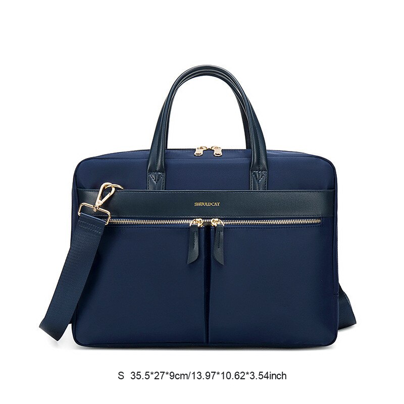 OYIXINGER Women's Briefcase Business Tote Messenger Bags For Female A4 Document Storage 13 14 15 Inch Laptop Bag For Macbook Hp