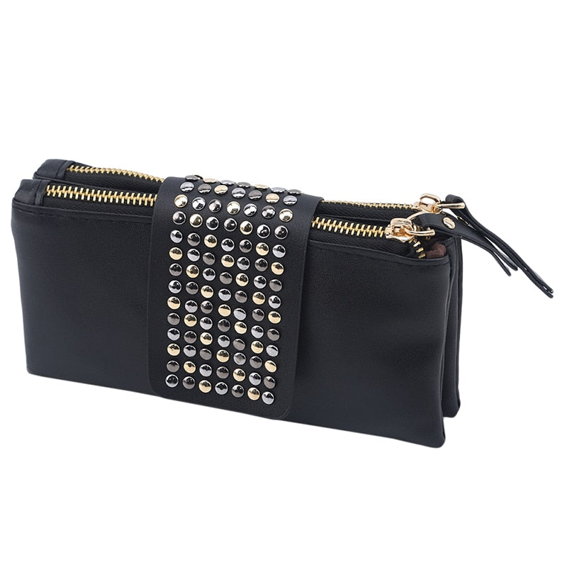 New Fashion Women Wallets Long Style Multi-functional Wallet Purse Fresh PU Leather Female Clutch Card Holder
