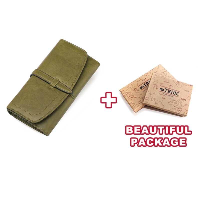 KAVIS Women Wallets Black Fashion Brand Leather Purse Ladies Card Bag For Girls New Clutch Women Female Purse Money Walet Long