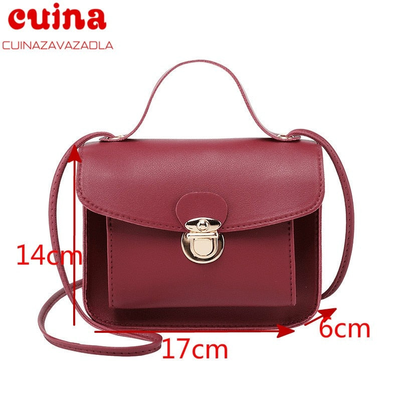 New Bags For Women Fashion Shoulder Bag Ladies Female Handbag Phone Purse Pu Leather Women Small Shell Crossbody Messenger Bag