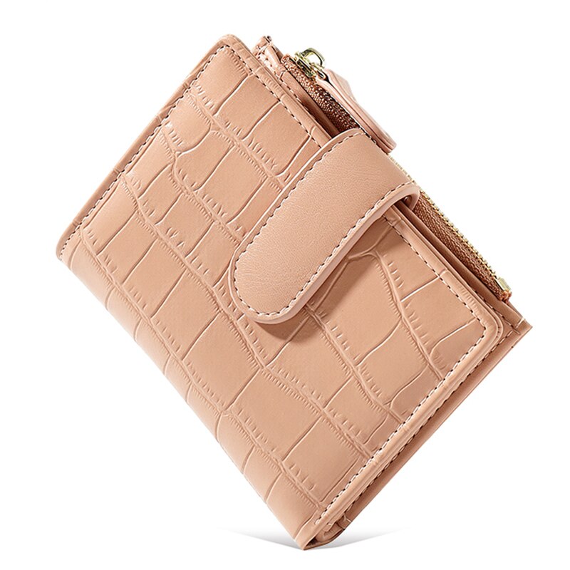Fashion Stone Pattern Small Wallets PU Leather Coin Pures Ladies Popular Card Holder Mini New Design Standard Purses For Women
