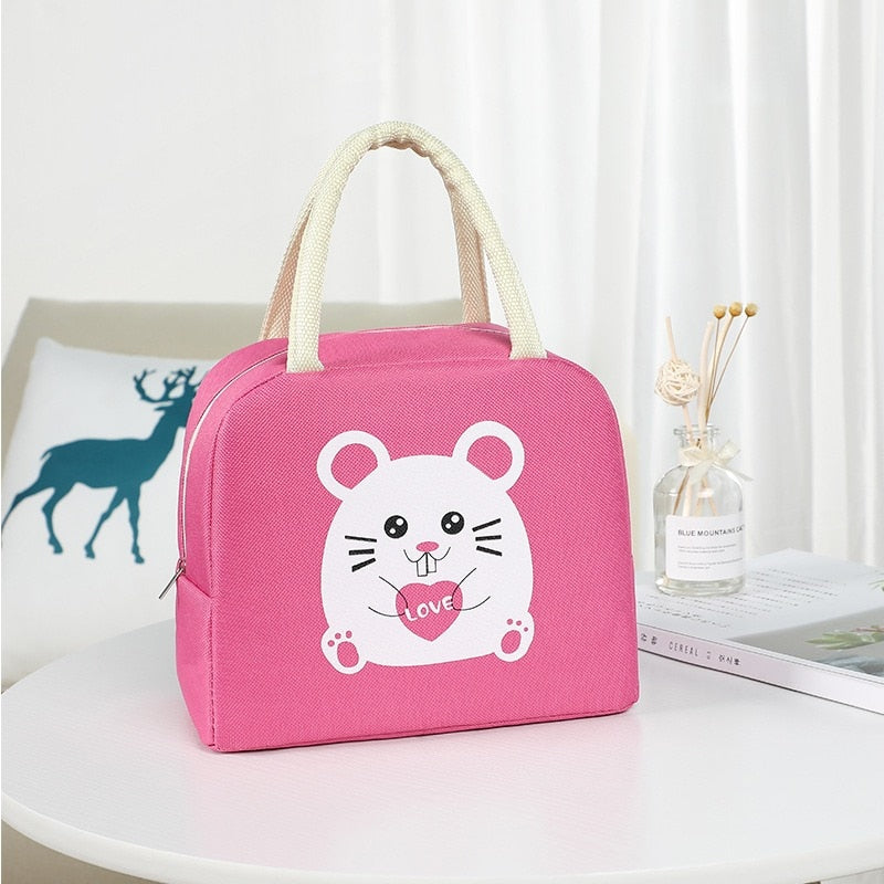 Insulated lunch bag For Women Kids Cooler Bag Thermal bag Portable Lunch Box Ice Pack Tote Food Picnic Bags Lunch Bags for Work