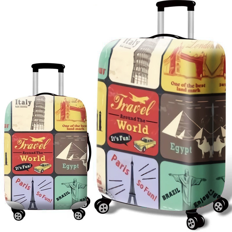 Thicken Suitcase Protective Covers For 18-32 Inch Suitcase Suitcase Travel Bag Trolley Elastic Luggage Cover