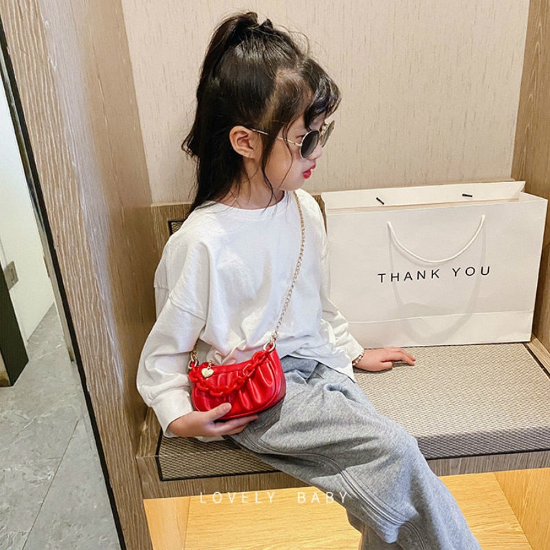 Children's Mini Clutch Bag Cute Crossbody Bags for Women Kids Small Coin Wallet Pouch Baby Girls Party Hand Bag Purse