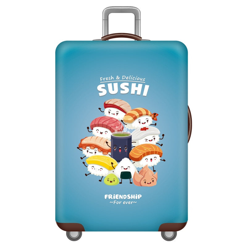 Animal Cartoon Elastic Luggage Cover,Suitcase Case Covers,Travel Accessories For 18-32 Inch Baggage,Trolley Trunk Dust Protector