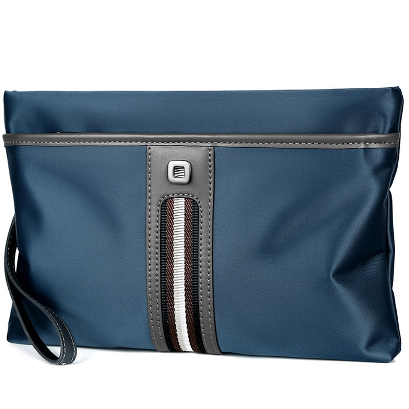 Waterproof Nylon Men's Handbag S L Size Male Clutch Large Capacity Man Hand Wallet Purse for Cell Phone Pocket Satchel Passcard