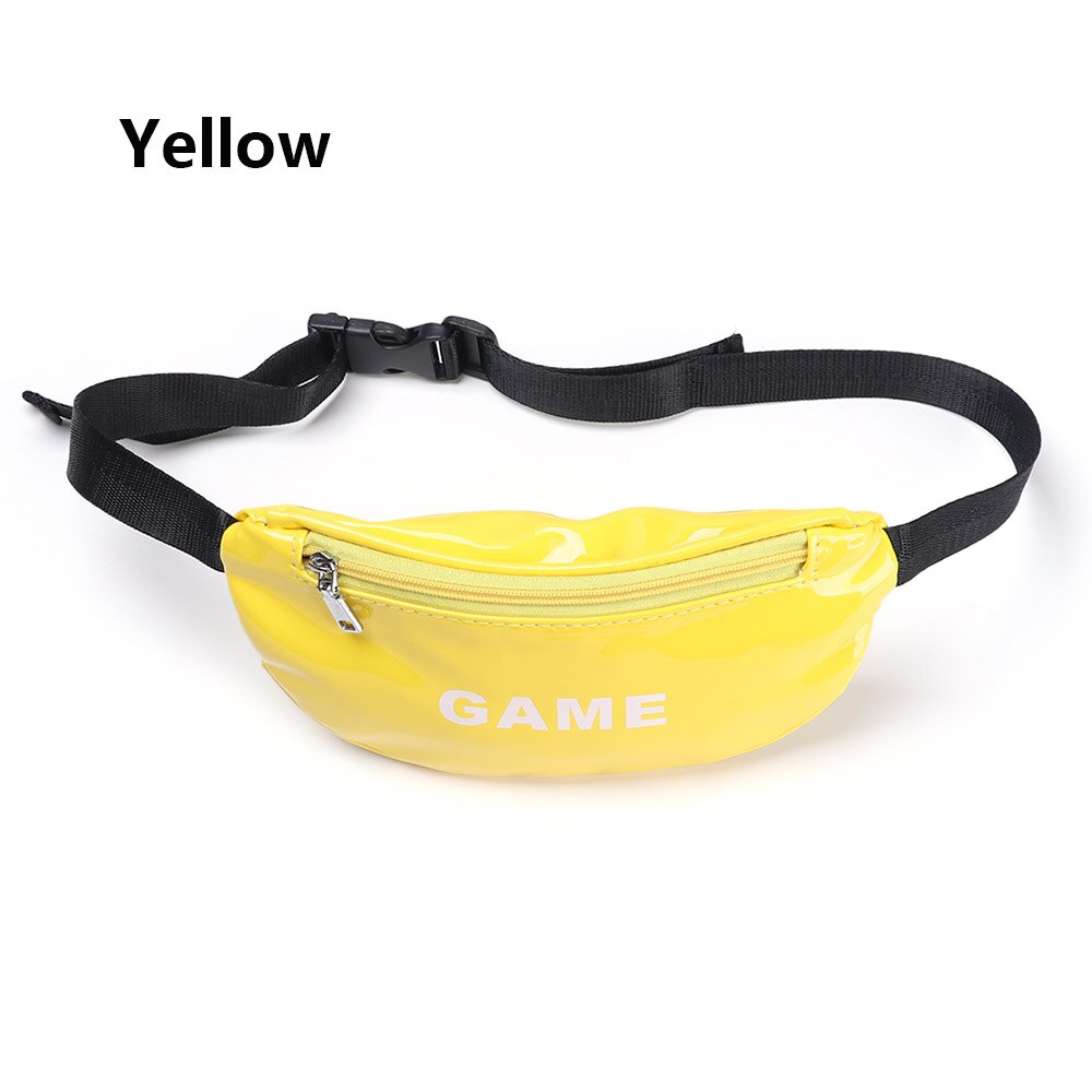 1Pcs New Hot Cute Colorful Children Waist Packs Kids Fanny Fashion Packs Boy Girl Money Crossbody Chest Belt Bag High Quality