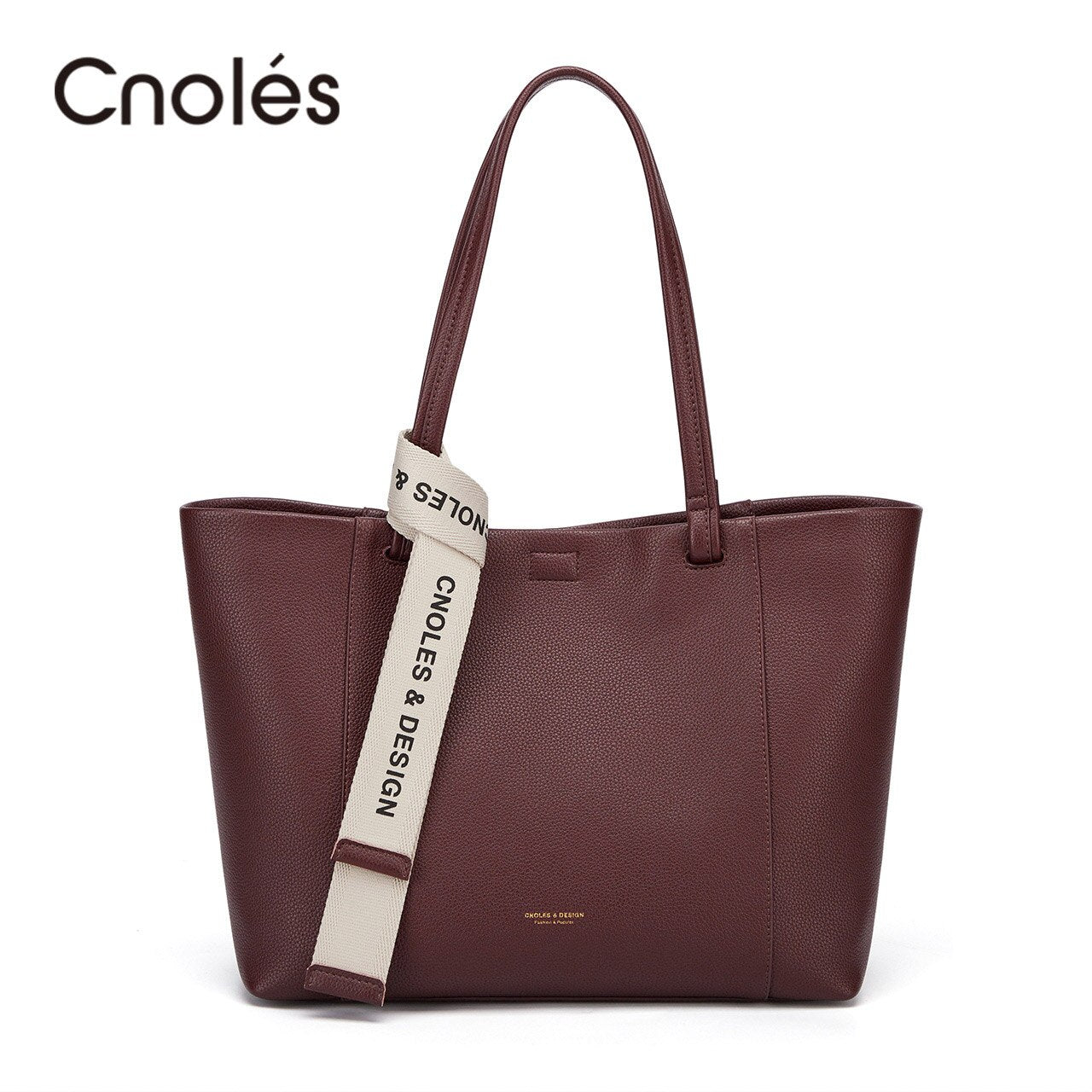 Cnoles Fashion Women Bucket Shoulder Bag Female Split Cow Leather Large Capacity Tote Bag Lady Handbags Messenger Bags