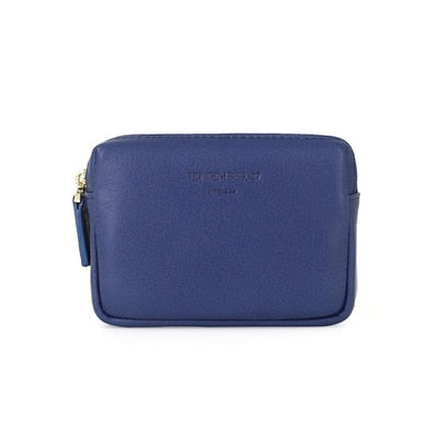 New Style Coin Purses Female First Layer Leather Zipper Mini Car Key Wallets Women 100% Cowskin Credit Card Purse Pouch Bag