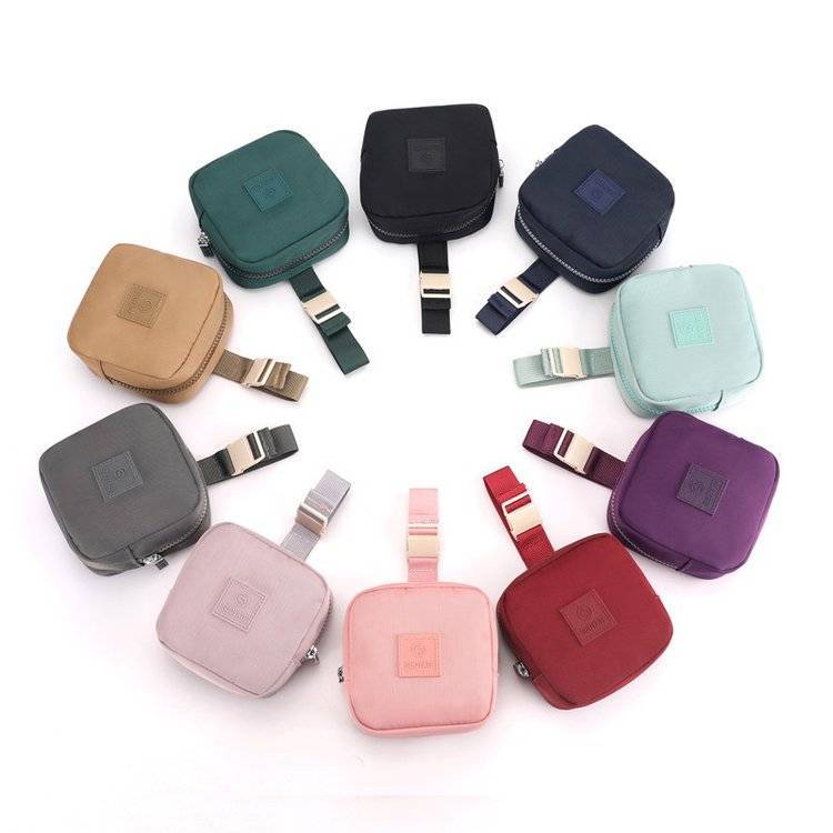 Mini belt bag women new canvas coin purse clutch bag purse portable small satchel sports bag Portfel Meski Women Purse Money Bag