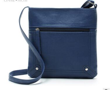 1pcs/lot Women Messenger Bags Females Bucket Bag Leather Crossbody Shoulder Bag
