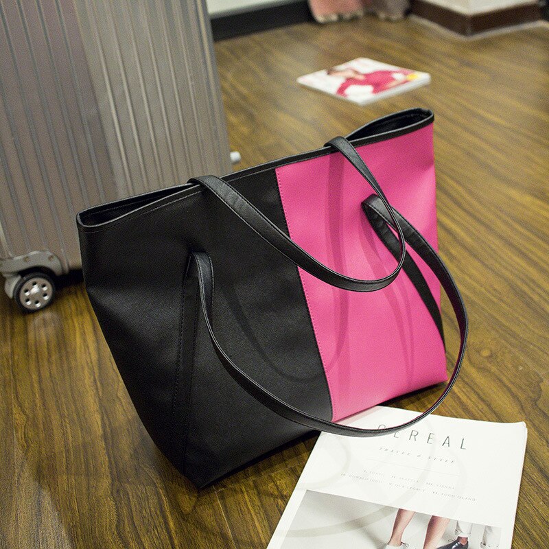 New Fashion Trend Single Shoulder Bag PU Personality Multi-Function Women Bag Large Capacity Handbag
