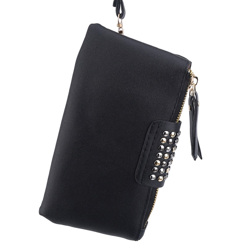 New Fashion Women Wallets Long Style Multi-functional Wallet Purse Fresh PU Leather Female Clutch Card Holder