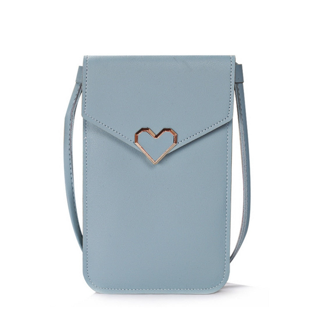 Touch Screen Cell Phone Purse Smartphone Wallet Leather Shoulder Strap Handbag Women Bag for Iphone X S10 Huawei P20