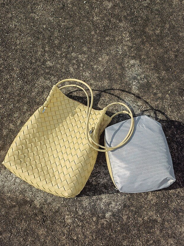 Weave Tote Bucket Bag New High-quality Women's Luxury Brand Designer Handbags Travel Shoulder Bag Phone Purses Braided Bag