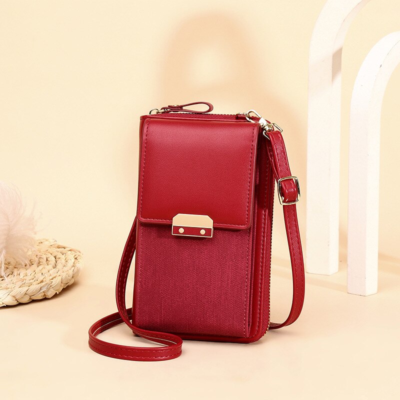 Handbags for Women's Bag Messenger Bags Female Shoulder Bag Mobile Phone Bag Small Square Bag Crossbody Wallet Card Packag
