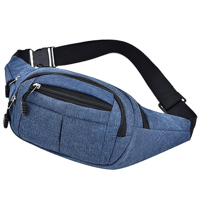 New Hip Belly Banana Bum Chest Belt Bag For Men Women Waist Bag Male Female Fanny Pack Pouch Murse Purse Kidney Row Bumbag