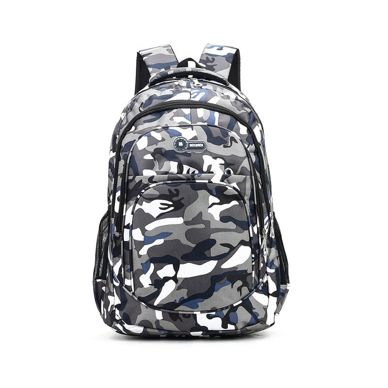 Waterproof Travel Backpacks for Men Polyester Large Capacity 15.6 Laptop Fashion Rucksack Zipper Bag Girls and Boys School Bags