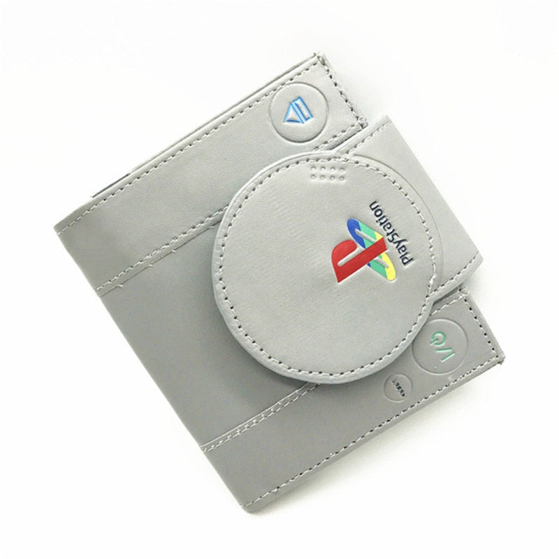 3D Touch Games Playstation Purse Anime Cartoon PVC Wallets for Students Boy Girl Money Coin Holder Short Wallet