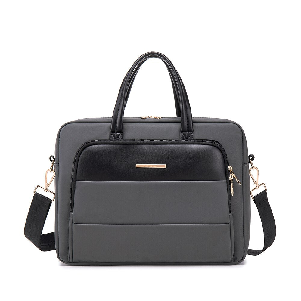 PU Leather Women Laptop Bag Notebook Carrying Case Briefcase for 13.3 14 15.6 inch Men Handbags shoulder