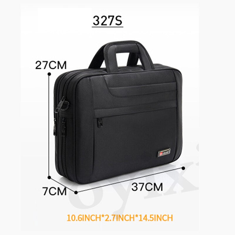 OYIXINGER Man's Laptop Bag Messenger Business Computer Bags Men Briefcase For Xiaomi Dell MacBook 14inch Male Shoulder Handbag