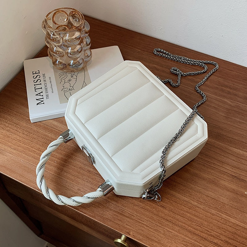 с доставкой Women Handbag Autumn New Crossbody Bags Fashion Brand Vertical Handle Simple Chain Shoulder Messenger Bag Sac