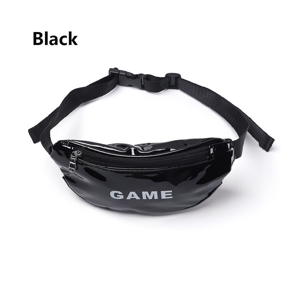 1Pcs New Hot Cute Colorful Children Waist Packs Kids Fanny Fashion Packs Boy Girl Money Crossbody Chest Belt Bag High Quality