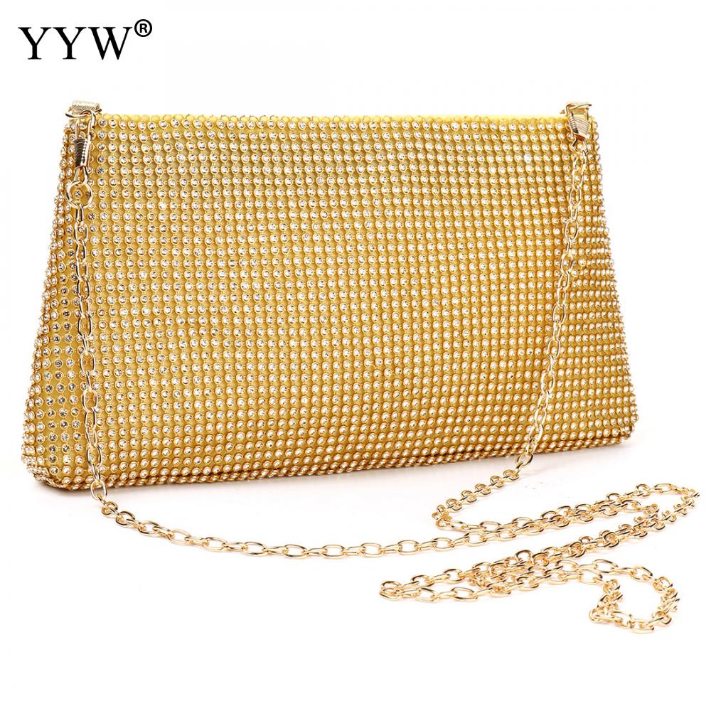 New Rhinestone Underarm Bag Fashionable Versatile Compact And Portable European Style For Woman Daily Wear Or Matching