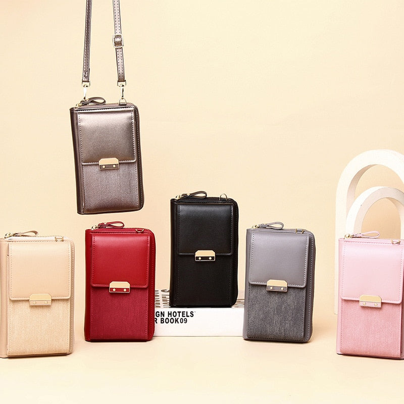 Handbags for Women's Bag Messenger Bags Female Shoulder Bag Mobile Phone Bag Small Square Bag Crossbody Wallet Card Packag