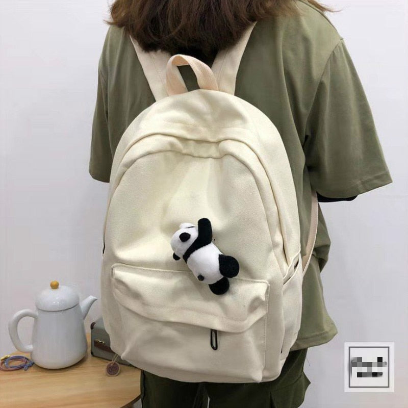 Backpacks Women Oxford Large Capacity Solid Unisex Fashion All-match Leisure Travel Bags Waterproof Backpack Students Chic Daily
