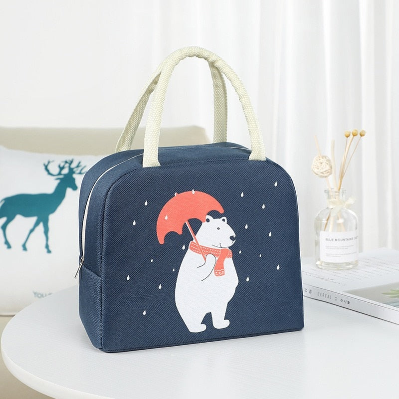 Insulated lunch bag For Women Kids Cooler Bag Thermal bag Portable Lunch Box Ice Pack Tote Food Picnic Bags Lunch Bags for Work
