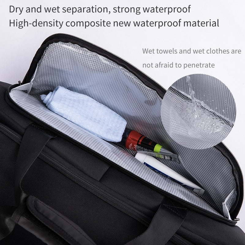 Travel Bag Men's Suitcases Large Capacity Backpacks Portable Luggage Duffle Bag Valise Voyage Women's Fitness Outside Sports Bag
