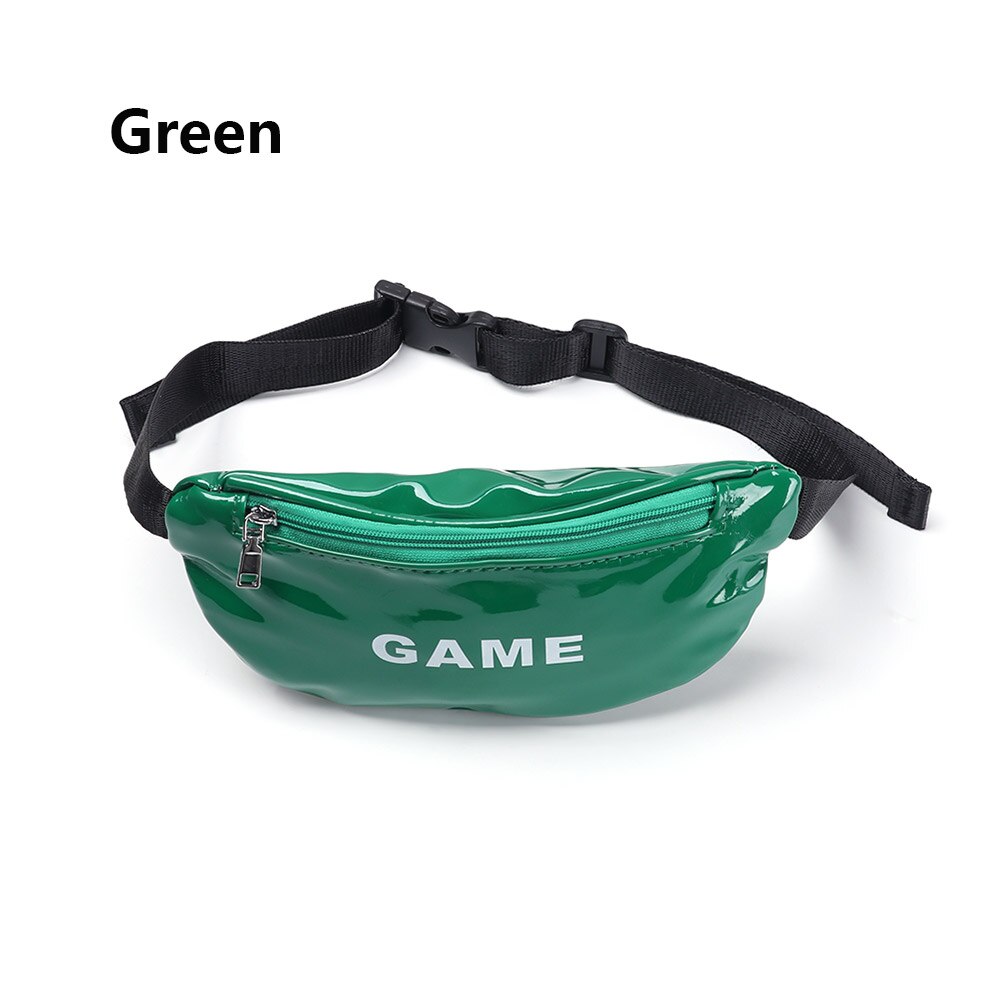 1Pcs New Hot Cute Colorful Children Waist Packs Kids Fanny Fashion Packs Boy Girl Money Crossbody Chest Belt Bag High Quality