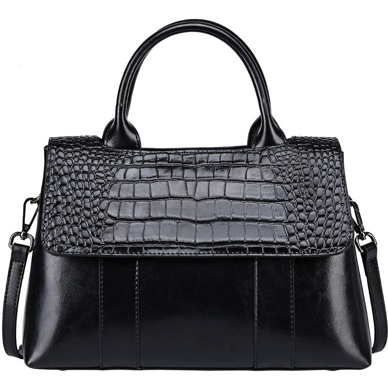 High Quality Women Bags Luxury Handbags Designer Fashion Casual Tote Genuine Cow Leather Lady Shoulder Bag Crossbody New