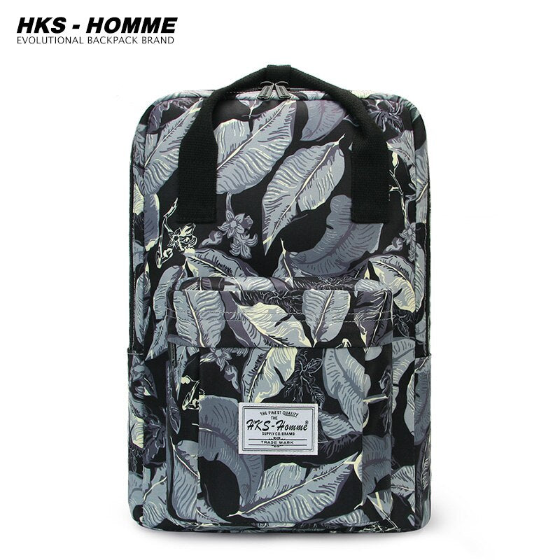 Fashion Women Backpack for School Teenagers Girls Stylish School Bag Ladies Canvas Fabric Backpack Female Bookbag laptopbag