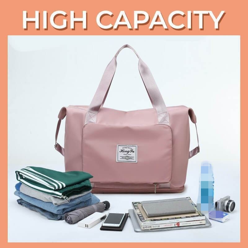 Large Capacity Foldable Travel Bags Waterproof Luggage Tote Handbag Travel Duffle Bag Gym Yoga Storage Shoulder Bag Unisex