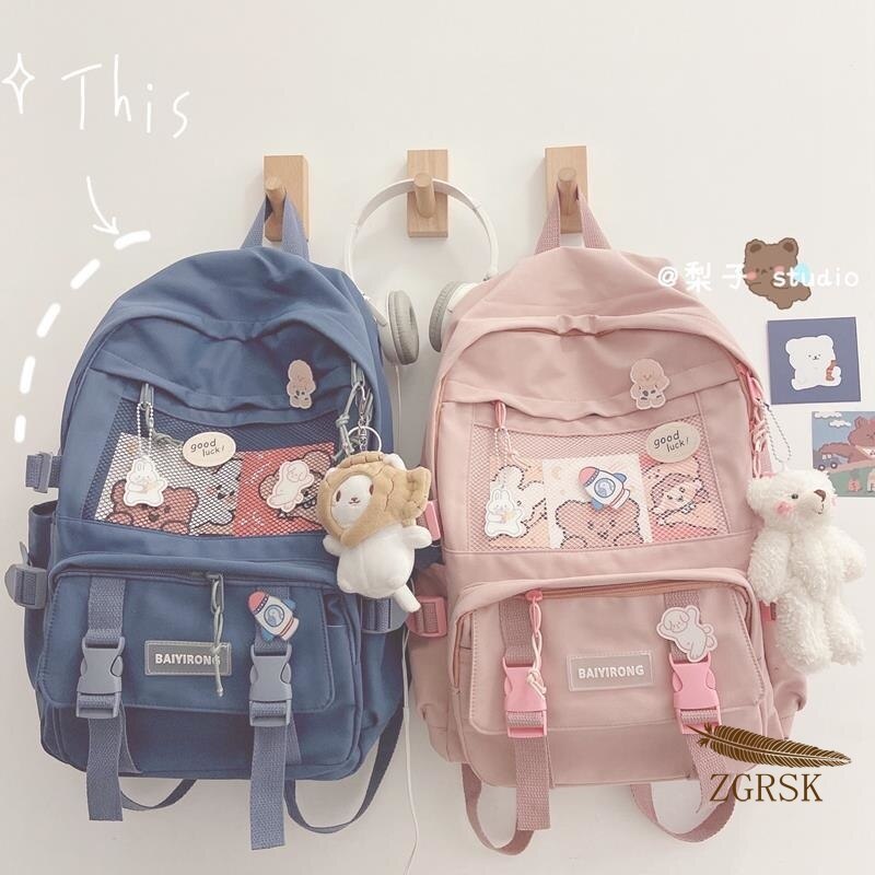 Female Travel Backpack Laptop Backpack Famous Brand College Black Retro Teenage Backpacks For Girls Mochila Feminina Schoolbag