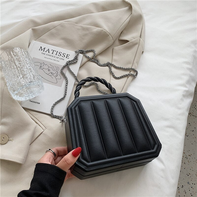 с доставкой Women Handbag Autumn New Crossbody Bags Fashion Brand Vertical Handle Simple Chain Shoulder Messenger Bag Sac
