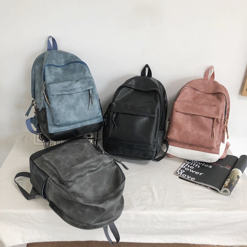 High Quality Women Man Backpack Soft Leather Men's Backpacks Girl Luxury Designer Back Pack Laptop Bag Large Capacity Travel Bag
