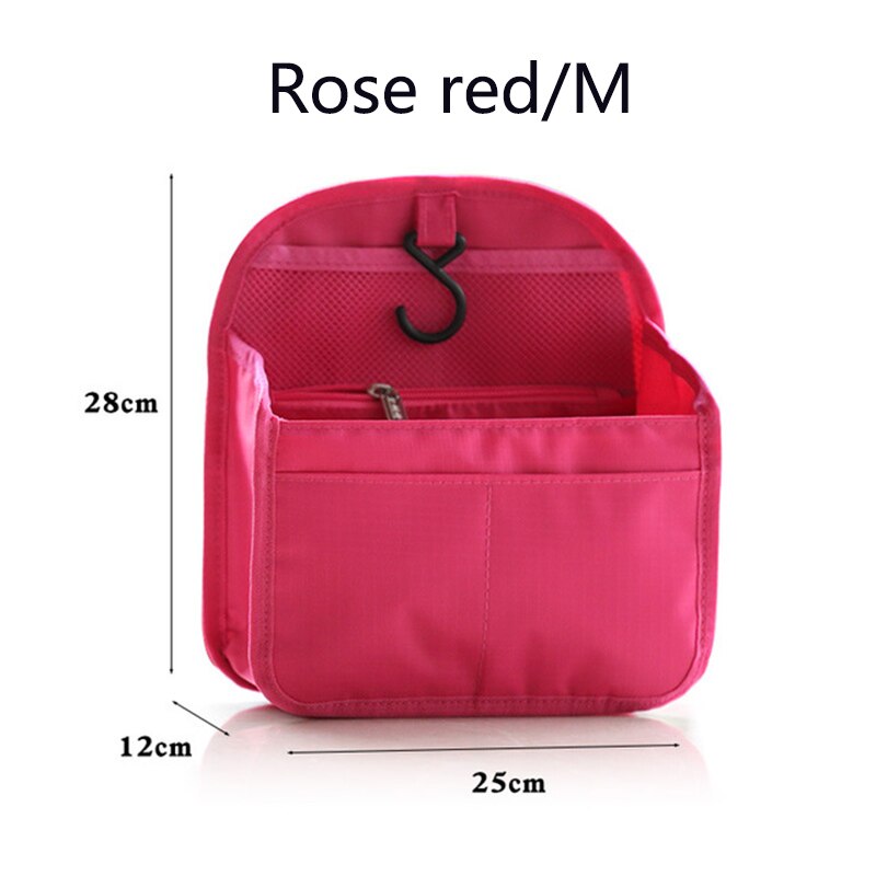 BAMADER Make-up Wash Organizer Bag Waterproof Oxford Cloth Backpack Insert lining Multifunction Portable Cosmetic Storage bag