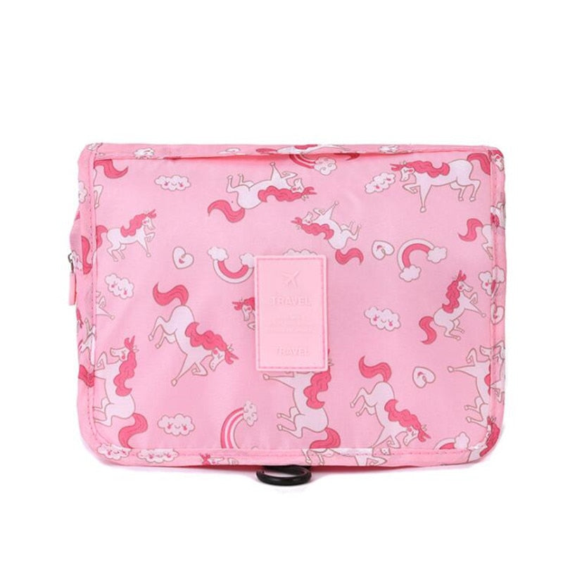 High Capacity Makeup Bags Women Travel Cosmetic Wash Pouch Waterproof Toiletries Storage Bag Ladies Make Up Beauty Bag Neceser