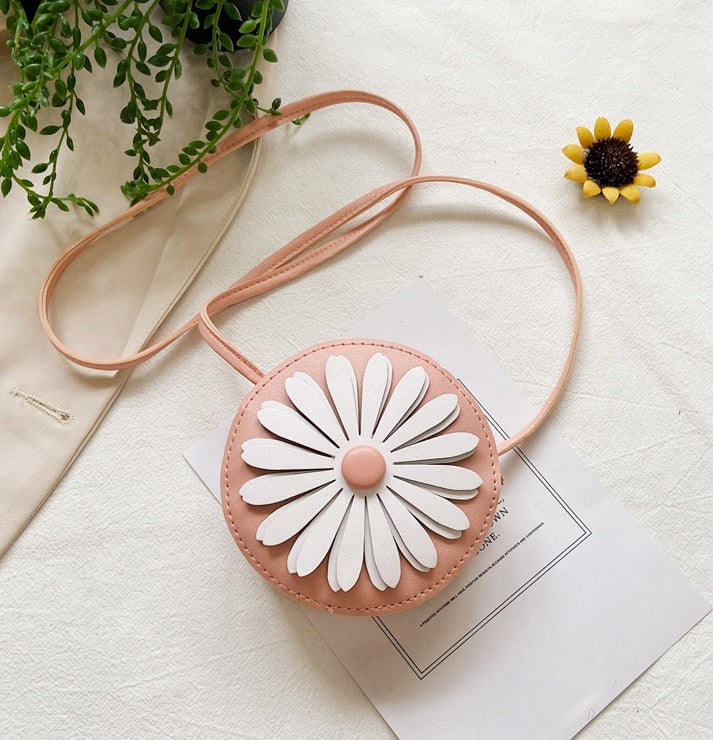 Lovely Children's PU Leather Red Messenger Bag Cute Girls Cartoon Shoulder Bags Princess Accessories Mini Coin Purse Handbags
