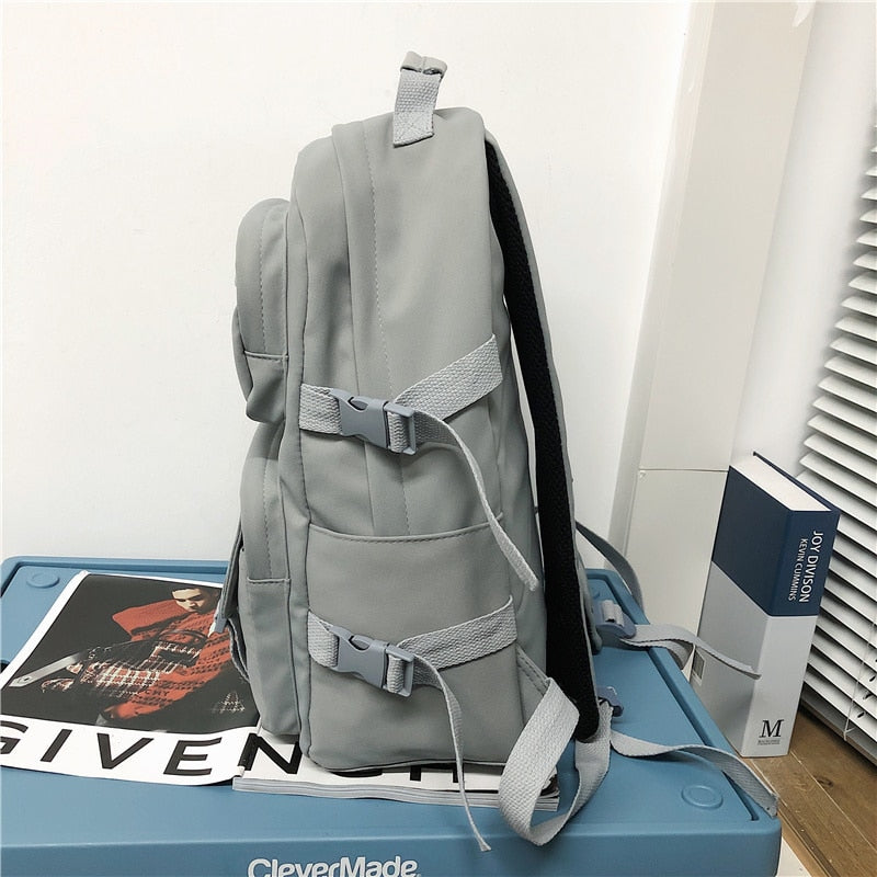 JOYPESSIE Fashion Men Backpack Waterproof Nylon Rucksack for Teenager Schoolbag Kawaii Women Bag Lovers Travel Shoulder Mochila