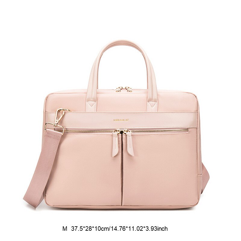OYIXINGER Women's Briefcase Business Tote Messenger Bags For Female A4 Document Storage 13 14 15 Inch Laptop Bag For Macbook Hp