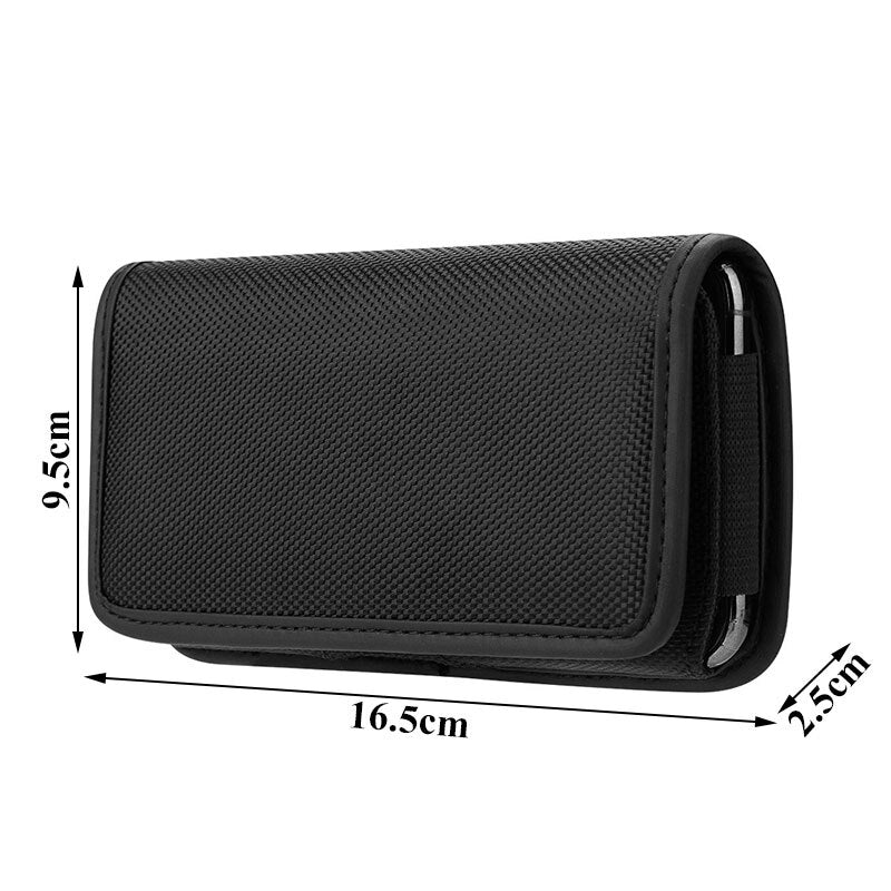 Men Oxford Waist Bag Universal Bum Bag Cellphone Holster Holder Waist Bag Case Multifunctional Waist Bag phone Cover belt case