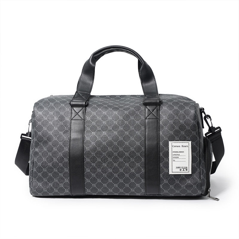Designer Business Handbags for Men Shoulder Travel Bag Gym Sports Large Capacity Luggage Duffle Bag Men's Overnight Travel Tote