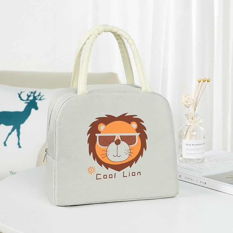 Insulated lunch bag For Women Kids Cooler Bag Thermal bag Portable Lunch Box Ice Pack Tote Food Picnic Bags Lunch Bags for Work