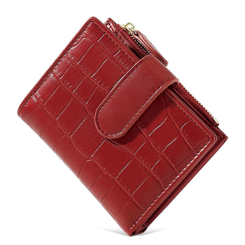 Fashion Stone Pattern Small Wallets PU Leather Coin Pures Ladies Popular Card Holder Mini New Design Standard Purses For Women