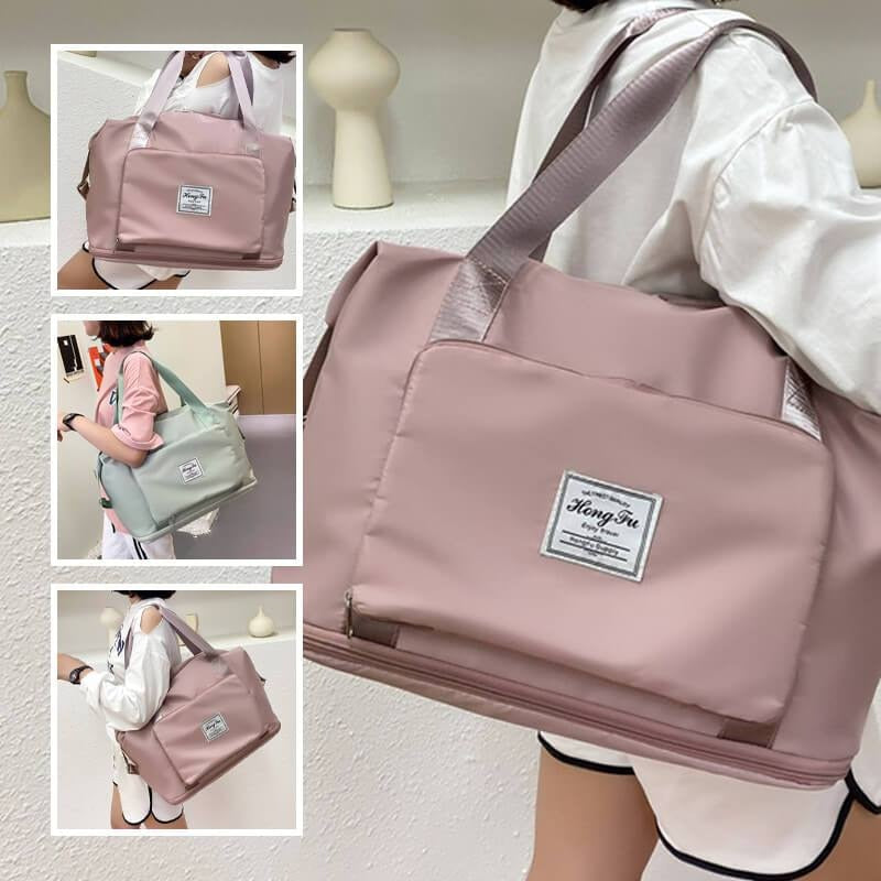 Large Capacity Foldable Travel Bags Waterproof Luggage Tote Handbag Travel Duffle Bag Gym Yoga Storage Shoulder Bag Unisex